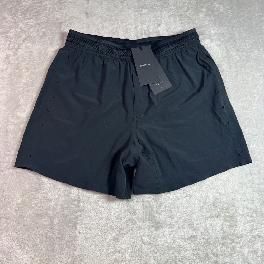 NWT Ten Thousand Mens The Session 5" Short S Black Unlined Athletic Gym